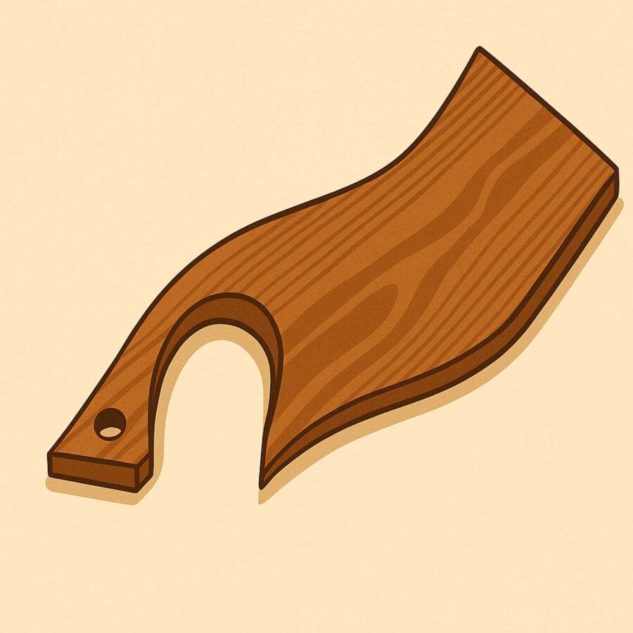Thớt gỗ hình dao - Thớt gỗ decor